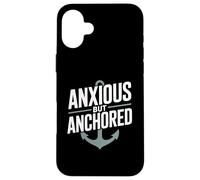 Anxious But Anchored Christian Inspirational Hope Case for iPhone 16 Plus