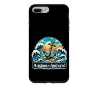 Anxious But Anchored Nautical Anchor Ocean Mental Health Case for iPhone 7 Plus/8 Plus