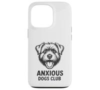 Anxious Dogs Club Member Since Birth Funny Puppy Dog Mama Case for iPhone 13 Pro