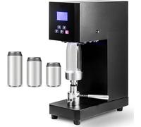 ANXYYDS Automatic Lift Tin Can Sealer and Filling Machine, Intelligent High Speed Beer Can Sealing Machine Glass Jar Plastic Can Seamer Closing Sealer Machine for Bubble Tea Store A
