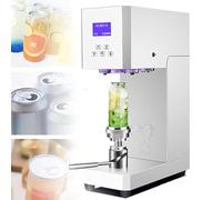 ANXYYDS Commercial Benchtop Can Seamer, Electric Can Cup Sealer with Smart Counter Semi-Automatic Tin Can Glass Bottle Sealing Machine for 55 mm/2.2 inch Diameter Pop B