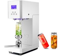 ANXYYDS Commercial Can Sealing Machine, Soda Can Sealer Machine 2.4-6.7 inch Height Adjustable, Automatic Can Sealer Machine, Can Seamer Machine for Plastic Aluminum Cans,Tin cup sealing machine B
