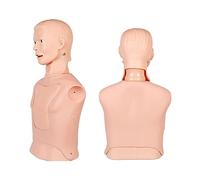 ANXYYDS Half Body Manikin Teaching Models Advanced Nasogastric Tube And Trachea Care Model Gastric Lavage Tracheostomy Model for Nurse And Medical Students