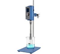 ANXYYDS Laboratory High Speed Dispersing Homogenizer Emulsifier High Shear Mixer, Adjustment 2000-28000rpm, 500W Digital Display Blender 50F