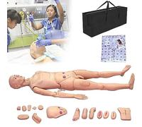 ANXYYDS Male And Female Mannequin for Nursing Training Model Anatomical Human for The Nursing Medical Training 170Cm Advanced Complete Function of The Patient Simulator Patient Care man