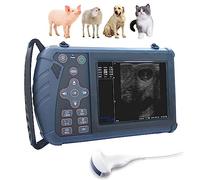 ANXYYDS Portable Veterinary Ultrasonic Machine for Vet Pregnancy Organ Handheld Scanner B-Ultra Sound Ultrasonic with Probe for Cattle,Pig,Sheep,Goat use (Convex Probe & Retcal Linear Probe) A