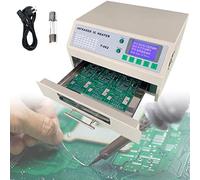 ANXYYDS Reflow Oven SMT Reflow Soldering Machine 800W 180 x 235 mm Professional Infrared Heater Soldering Machine Hot Air Convection Automatic Reflow Machine T-962