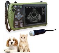 ANXYYDS Vet Ultrasonic Machine Portable Digital Handheld Veterinary Ultrasonic Scanner with 3.5MHz Probe for Pregnancy Check On Animals
