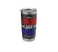Any Functioning Adult 2028 Election Minimalist Funny Stainless Steel Insulated Tumbler