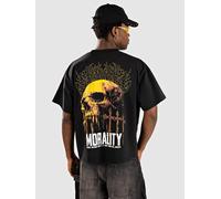 Any Means Necessary Morality Cropped T-Shirt limo black S