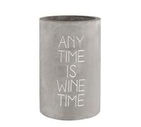 Vino concrete wine cooler "Any Time is Wine Time"
