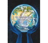 Any Year Diary - Page A Day - Aristotle World Is In Our Hands - 6"x8": 9is