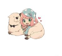 Anya Forger Anime Car Sticker Waterproof Vinyl Decal(2)