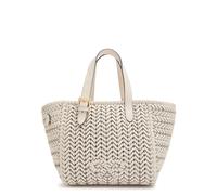 Anya Hindmarch The Neeson Small Woven Leather Tote - Off White - One Size