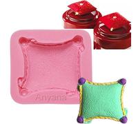 Anyana 3D Pillow cushion mould cake Fondant gum paste mold for Sugar paste gumpaste cupcake decorating topper decoration sugarcraft sugar decor