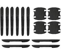 ANYANH 14 PCS Carbon Fiber Car Door Handle Scratch Protector Sticker for Aston Martin Vantage DB11 DBS Superleggera DBX Valhalla