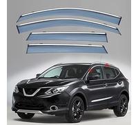 ANYANH 4 wind deflectors for Nissan QASHQAI MK3-J12 2023+, front and rear windows side windows deflectors rain guards window shatterproof sun visor