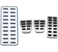 ANYANH Car Pedals Covers For Kia Rio K2 2012-2017, Car Foot Pedals Accelerator Gas Brake Stainless Steel Non-slip Restfoot Pedal Pad