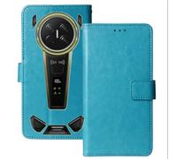 Anybird Premium Retro Flip Leather Protector Case For DOOGEE V Max 2 6.78" Magnetic Card Slot Protective Bumper Folio Pouch (Blue)