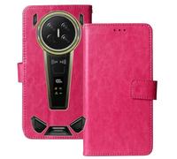 Anybird Premium Retro Flip Leather Protector Case For DOOGEE V Max 2 6.78" Magnetic Card Slot Protective Bumper Folio Pouch (Rose)