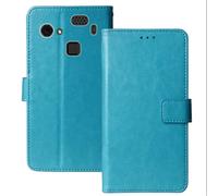 Anybird Premium Retro Flip Leather Protector Case For HAMMER Blade 3 4G 6.2" Magnetic Card Slot Protective Bumper Folio Pouch (Blue)