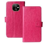 Anybird Premium Retro Flip Leather Protector Case For Hammer H Ranger 6" Magnetic Card Slot Protective Bumper Folio Pouch (Rose)