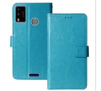 Anybird Premium Retro Flip Leather Protector Case For Kodak Smartway L1 Pro 5.7" Magnetic Card Slot Protective Bumper Folio Pouch (Blue)