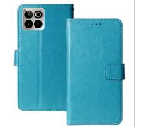 Anybird Premium Retro Flip Leather Protector Case For SPC Zeus 2 Elite 6.7" Magnetic Card Slot Protective Bumper Folio Pouch (Blue)