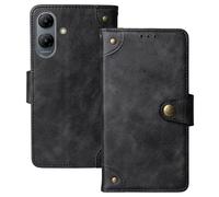 Anybird Premium Retro Flip Leather Protector Case For Symphony Max 30 6.56" Magnetic Card Slot Protective Bumper (Black)