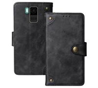 Anybird Premium Retro Flip Leather Protector Case For TTfone TT760 4G 2.8" Magnetic Card Slot Protective Bumper (Black)