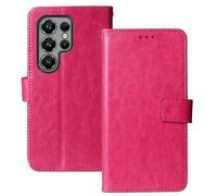 Anybird Premium Retro Flip Leather Protector TPU Silicone Case For DOOGEE Note 56X 6.56 Magnetic Card Slot Protective Bumper Folio Pouch (Rose)