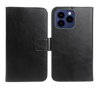Anybird PU Flip Folio Leather Case For AGM N2 Mini 5" Business Phone Protection Protector Protective Cover Skin Pouch Etui (Black)