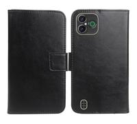Anybird PU Flip Folio Leather Case For Doro Aurora A30 Business Phone Protection Protector Protective Cover Skin Pouch Etui (Black)