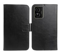 Anybird PU Flip Folio Leather Case For HMD Arc/HMD Key/HMD Aura² 6.52" Business Phone Protection Protector Protective Cover Skin Pouch Etui (Black)