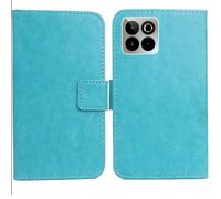 Anybird PU Flip Folio Leather Case For SPC Zeus 2 Elite 6.7" Business Phone Protection Protector Protective Cover Skin Pouch Etui (Blue)