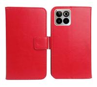 Anybird PU Flip Folio Leather Case For SPC Zeus 2 Elite 6.7" Business Phone Protection Protector Protective Cover Skin Pouch Etui (Red)