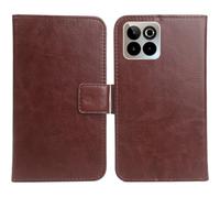 Anybird PU Flip Folio Leather Case For SPC Zeus 2 Elite 6.7" Business Phone Protection Protector Protective Cover Skin Pouch Etui (Brown)