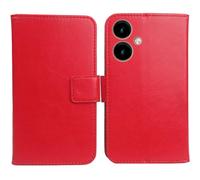 Anybird PU Flip Folio Leather Case For SPC ZEUS 2 PRO 6.1" Business Phone Protection Protector Protective Cover Skin Pouch Etui (Red)