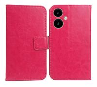 Anybird PU Flip Folio Leather Case For SPC ZEUS 2 PRO 6.1" Business Phone Protection Protector Protective Cover Skin Pouch Etui (Rose)