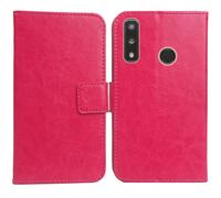 Anybird PU Flip Folio Leather Case For Teracube 2S / Teracube 2E / Teracube Thrive Business Phone Protection Protector Protective Cover Skin Pouch Etui (Rose)