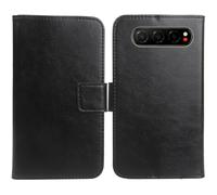Anybird PU Flip Folio Leather Case For ZTE Nubia Air 6.78" Business Phone Protection Protector Protective Cover Skin Pouch Etui (Black)
