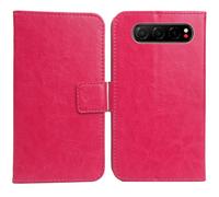 Anybird PU Flip Folio Leather Case For ZTE Nubia Air 6.78" Business Phone Protection Protector Protective Cover Skin Pouch Etui (Rose)
