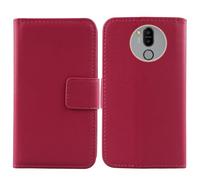 Anybird Rose Flip Genuine Real Leather Protector Case For Kodak Seren D55L 5.5" Magnetic Card Slot Wallet