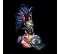 ANYCUA 1/10 Ancient Roman Warrior Resin Bust Model KitUnpainted and Unassembled Soldier Resin Model Kit //Y8V4h7