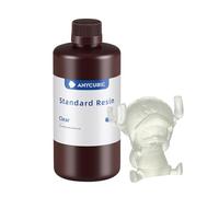 ANYCUBIC 3D Printer Resin, 405nm High Precision Fast Curing Photopolymer Resin for LCD 3D Printing 1kg Clear