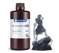 ANYCUBIC 3D Printer Resin, ABS-Like Resin Pro 2 with Enhanced Strength and Toughness, Performance far Superior to ABS-Like Resin, Low Odor, Wide Compatible for All Resin 3D Printers(Smoky Black, 1kg)