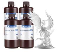 ANYCUBIC 3D Printer Resin, ABS-Like Resin Pro 2 with Enhanced Strength and Toughness, Performance far Superior to ABS-Like Resin, Low Odor, Wide Compatible for All Resin 3D Printers(Clear, 4kg)