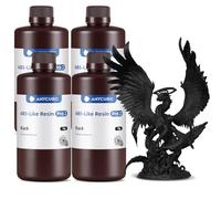 ANYCUBIC 3D Printer Resin, ABS-Like Resin Pro 2 with Enhanced Strength and Toughness, Performance far Superior to ABS-Like Resin, Low Odor, Wide Compatible for All Resin 3D Printers(Black, 4kg)