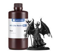 ANYCUBIC ABS-Like Resin Pro 2 3D Printer Resin, Black, 1kg | Enhanced Strength and Toughness, High Precision and Minimal Shrinkage, Widely Compatible with All LCD 3D Printers