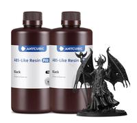 ANYCUBIC ABS-Like Resin Pro 2 3D Printer Resin, Black, 2kg | Enhanced Strength and Toughness, High Precision and Minimal Shrinkage, Widely Compatible with All LCD 3D Printers